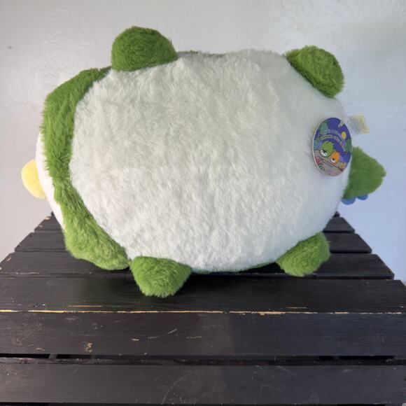 Takashoji 14 Inch Green Kigurumi Penguin in Stegosaurus Round1 Plushie NEW! - Picture 4 of 7